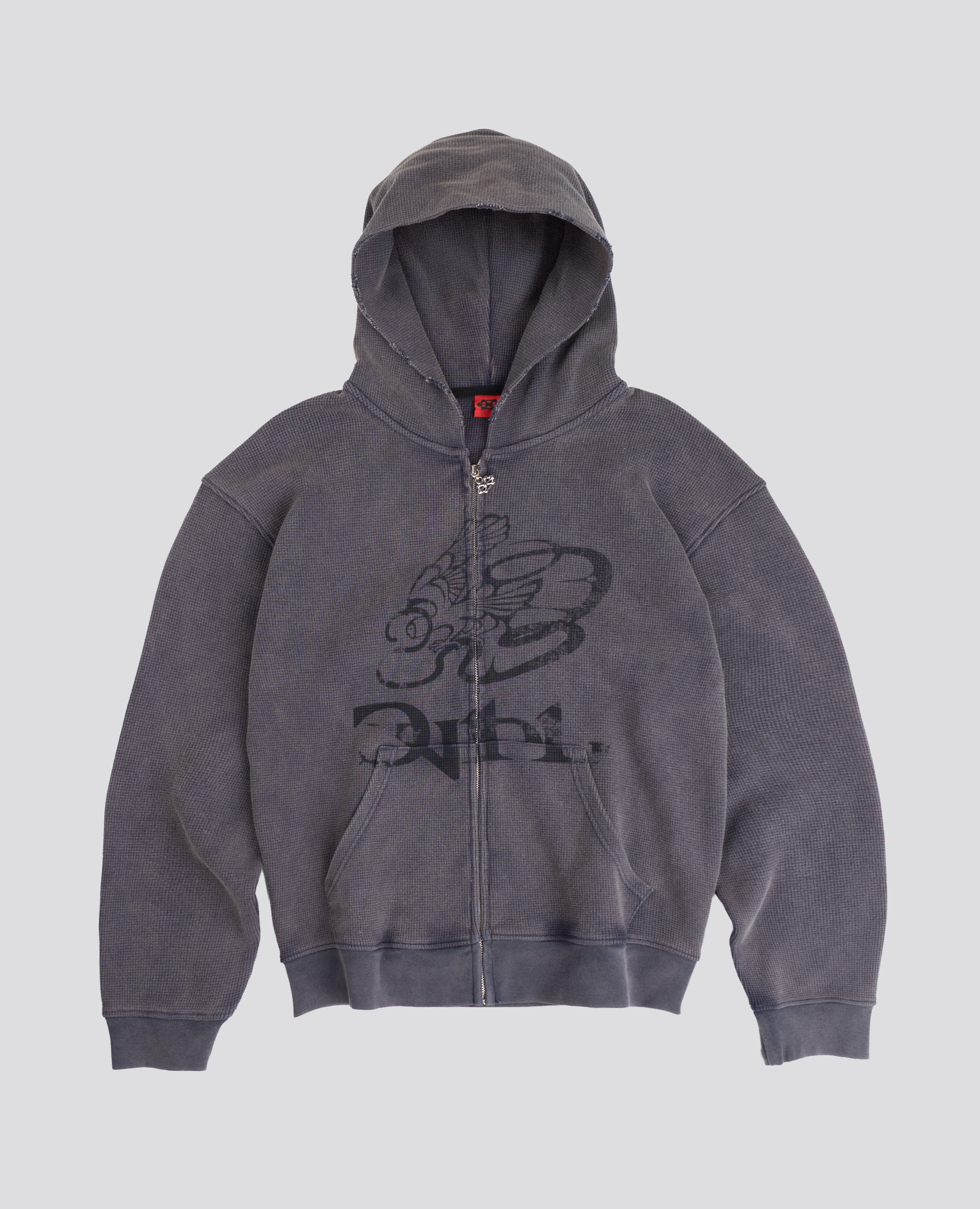 DavrilSupply | Blue Owls Waffle Zip