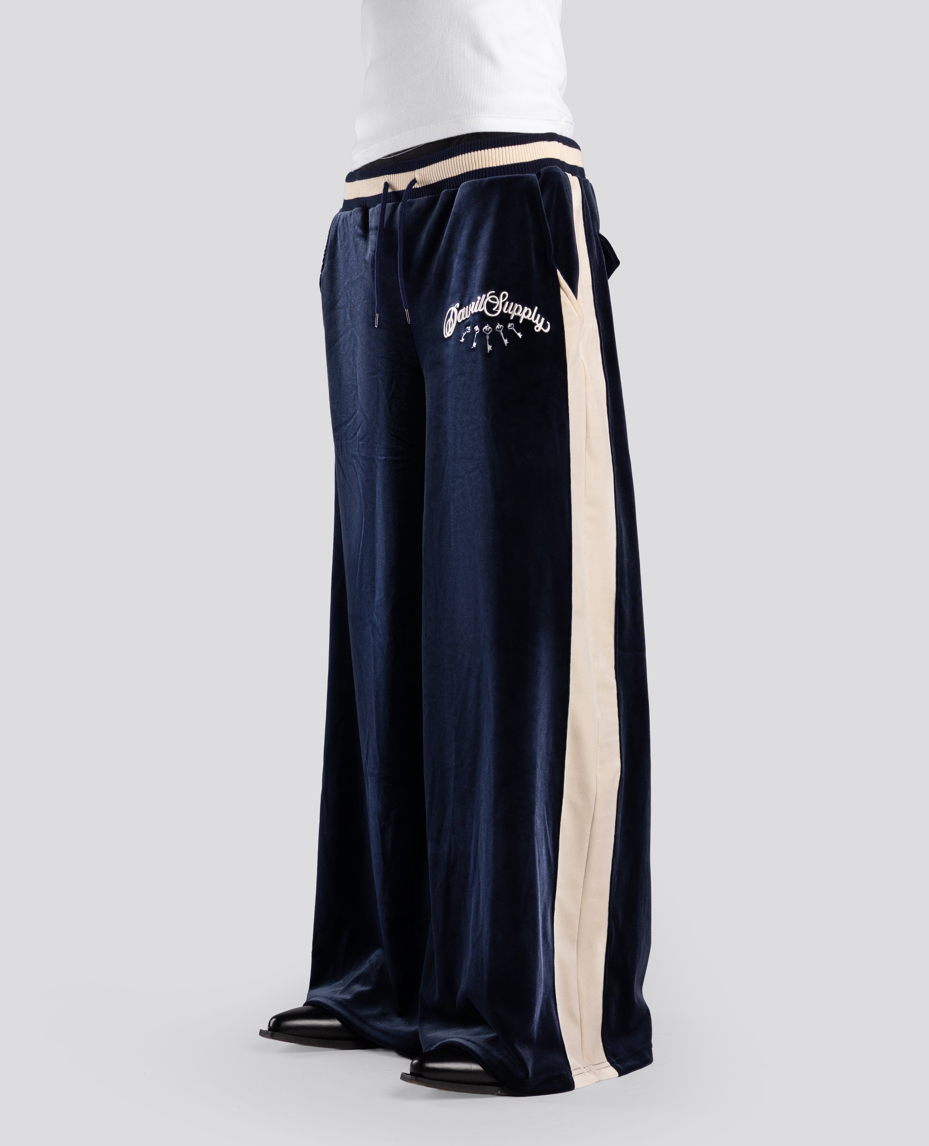DavrilSupply | PalaceBlue Velvet Jogger