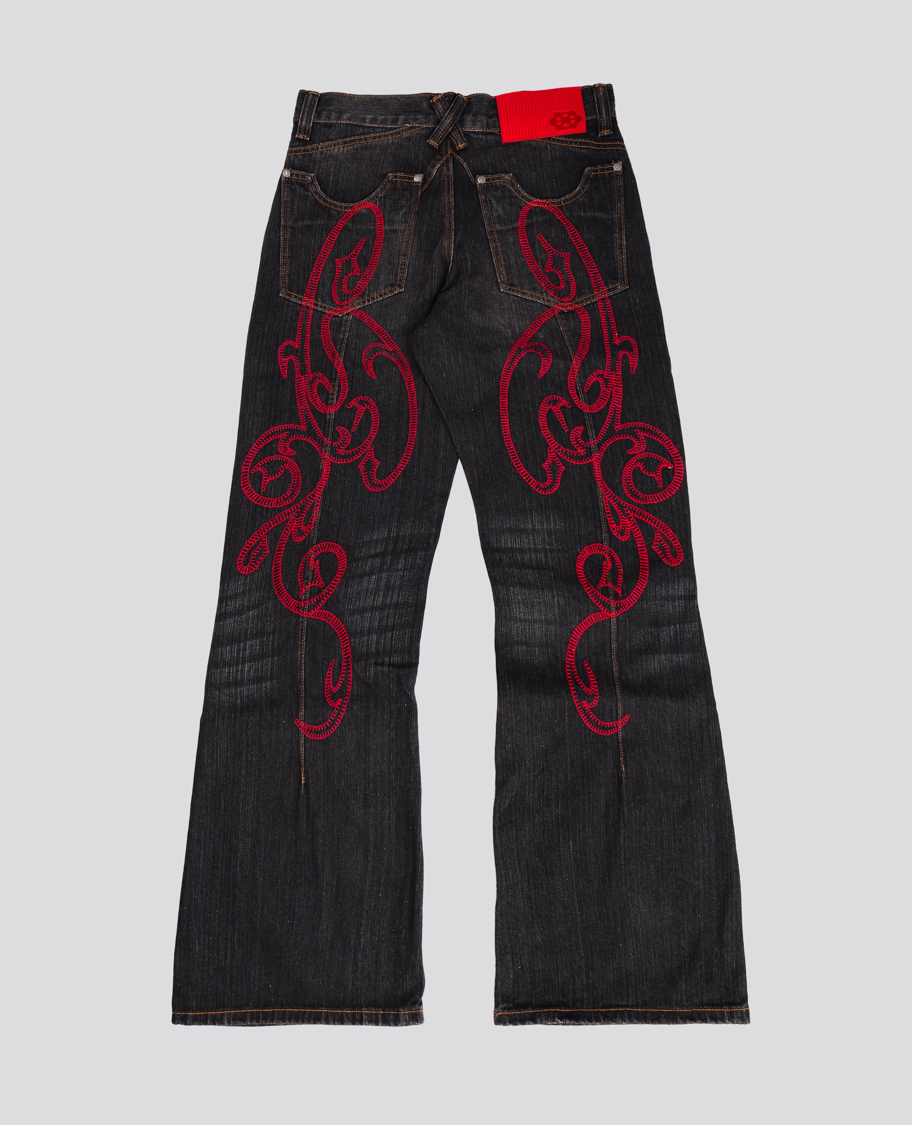 DavrilSupply | Black Fly Mantik Bootcut Denim