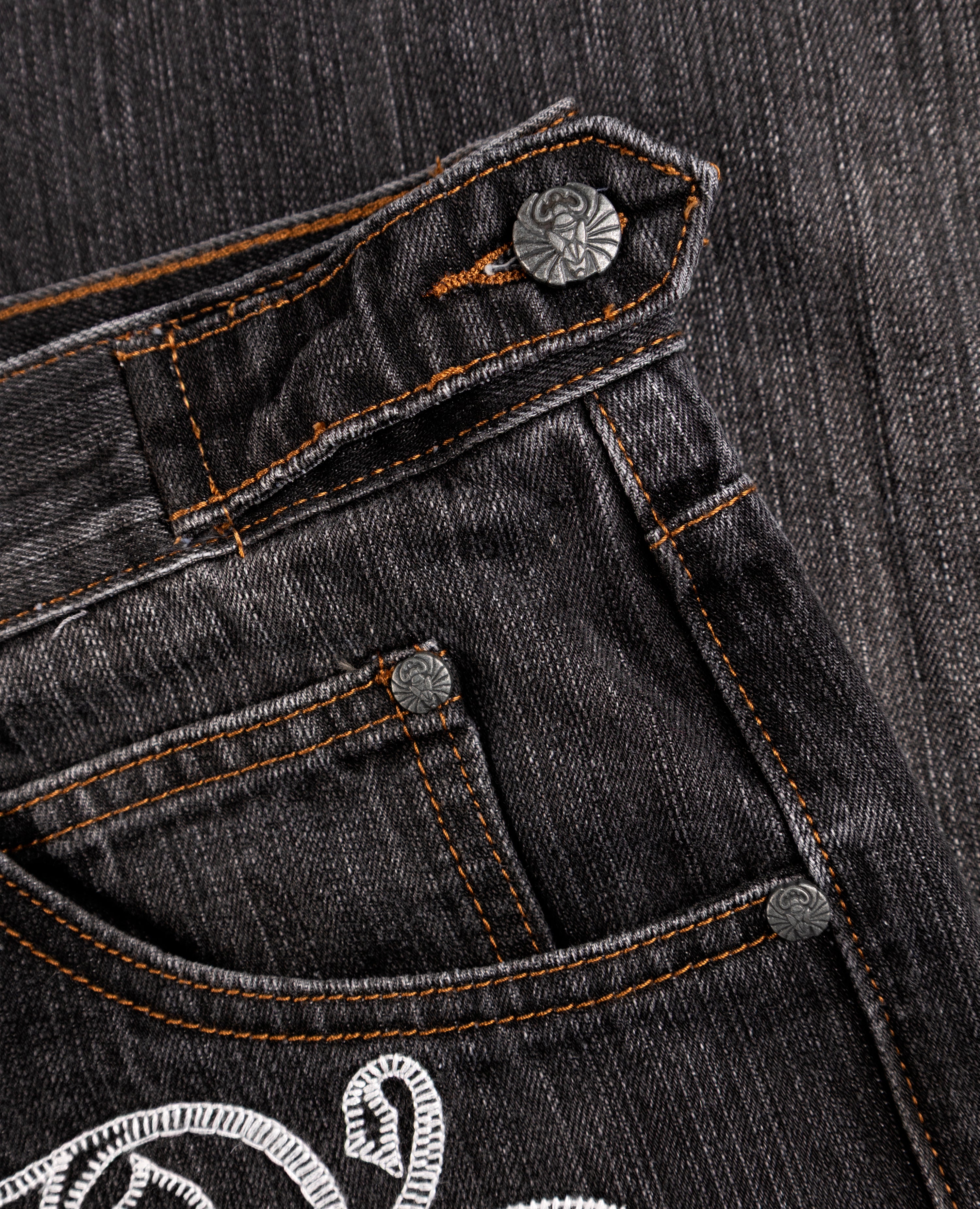 DavrilSupply | BLACK OPENING BOOTCUT DENIM