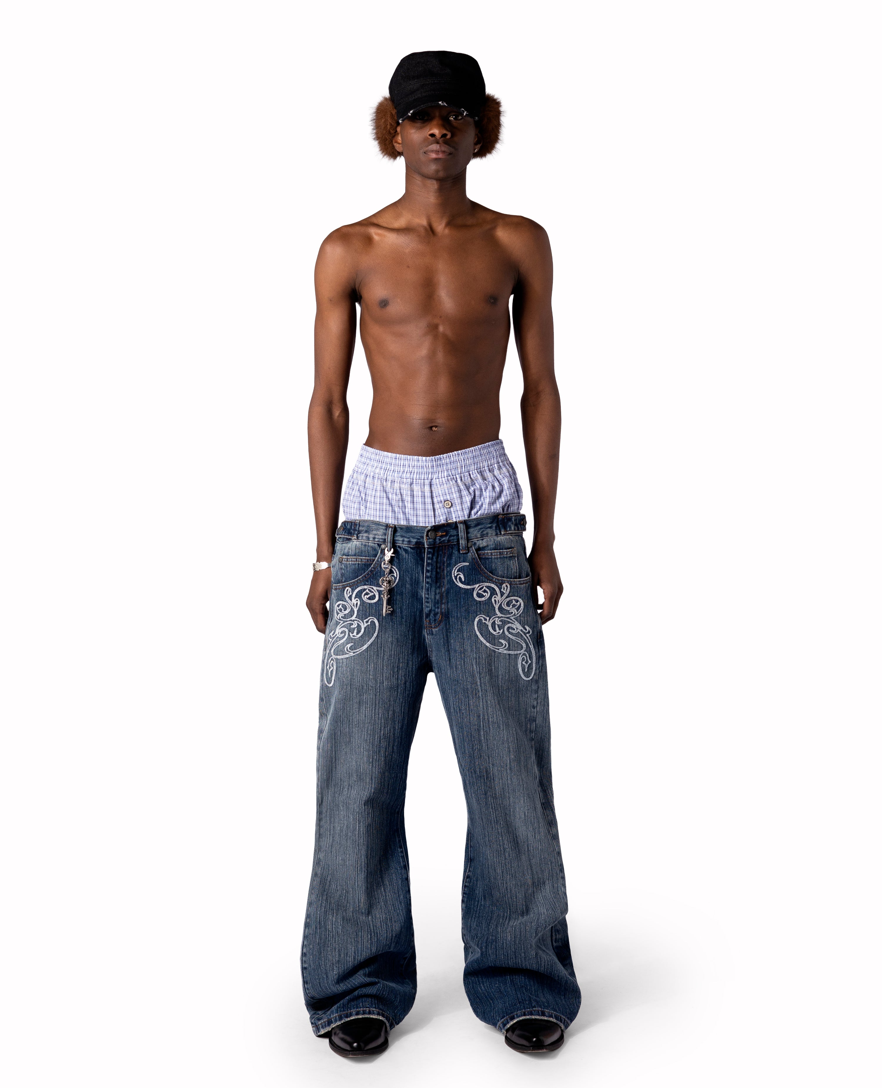 DavrilSupply | BLUE OPENING BOOTCUT DENIM