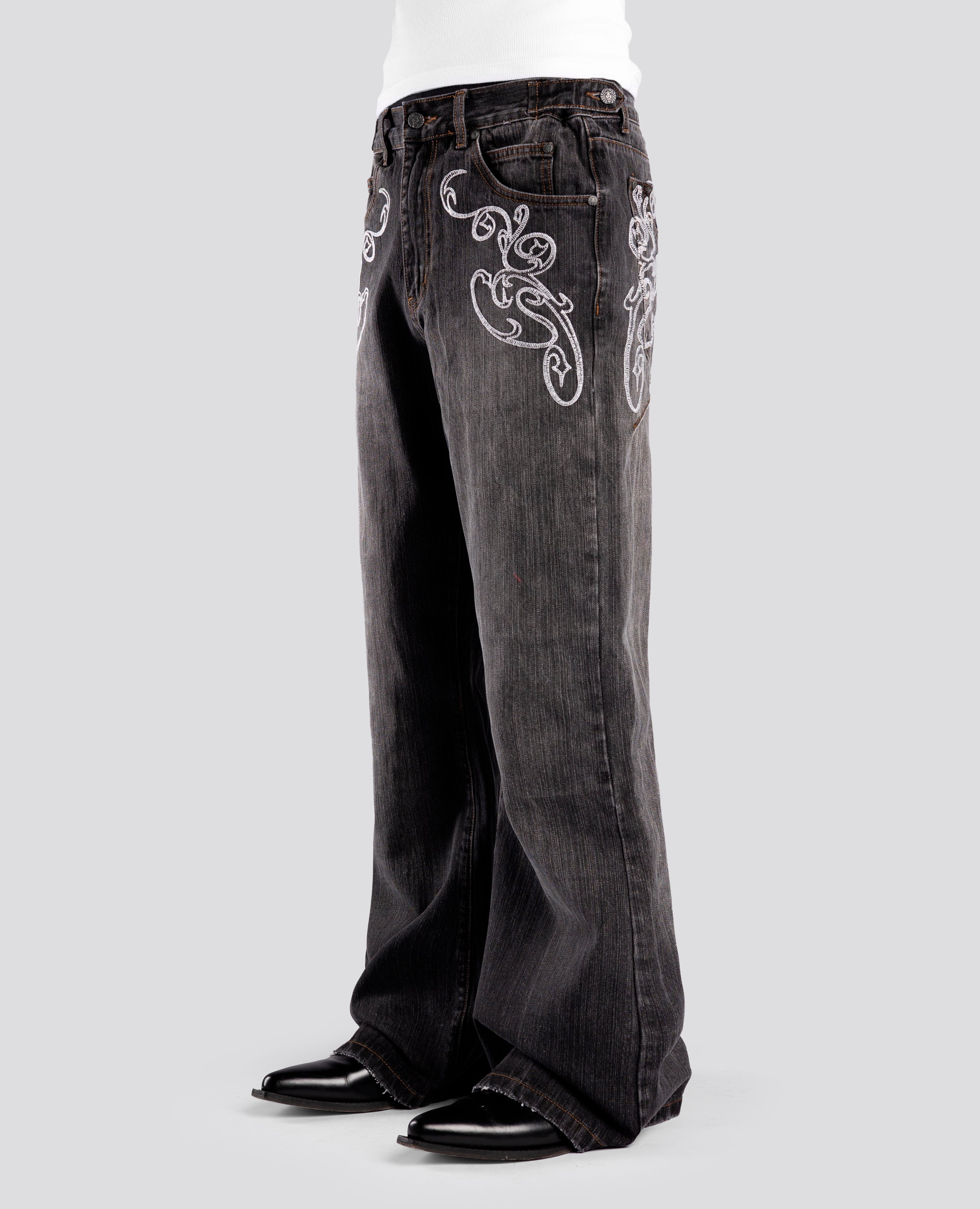 DavrilSupply | BLACK OPENING BOOTCUT DENIM