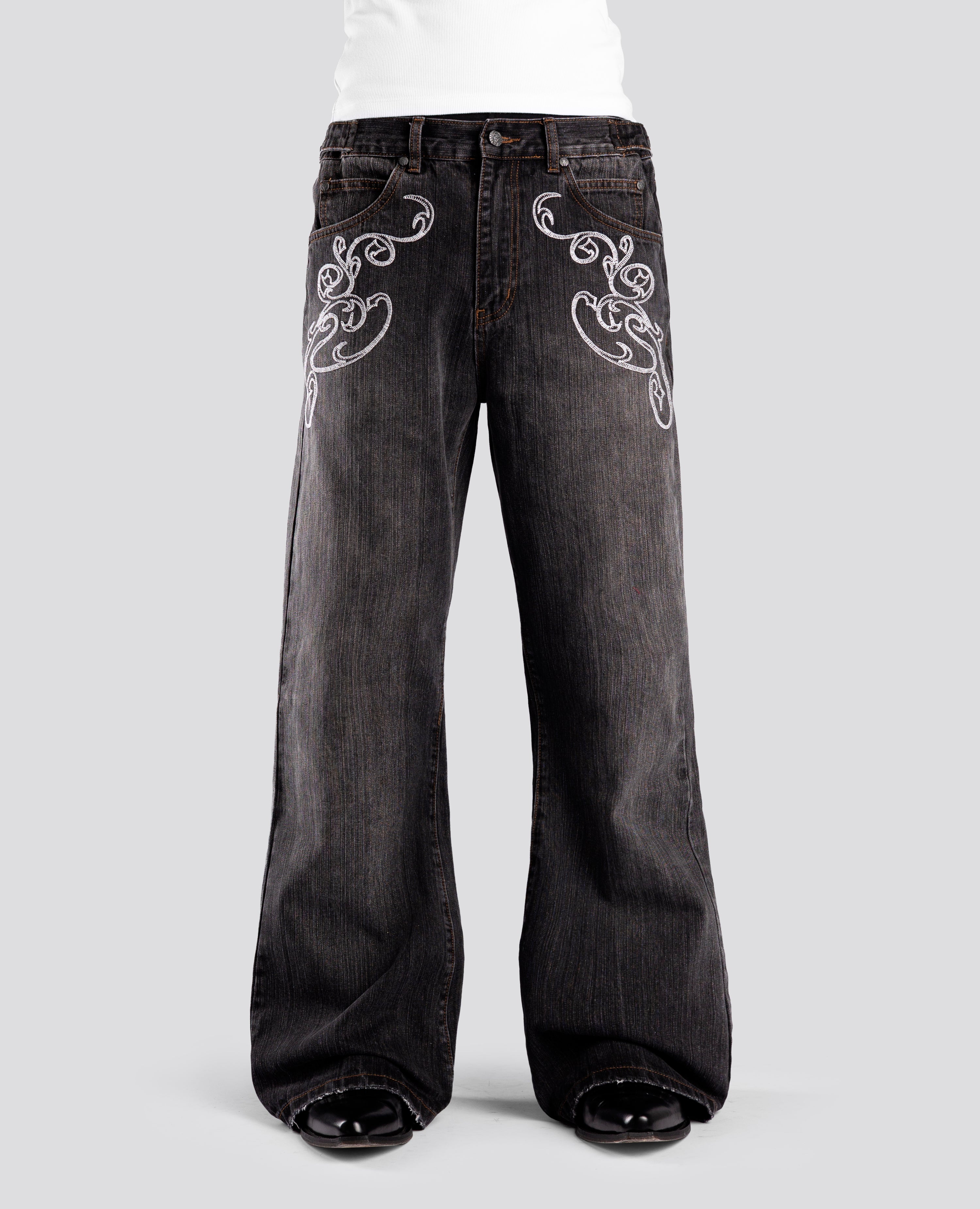 DavrilSupply | BLACK OPENING BOOTCUT DENIM