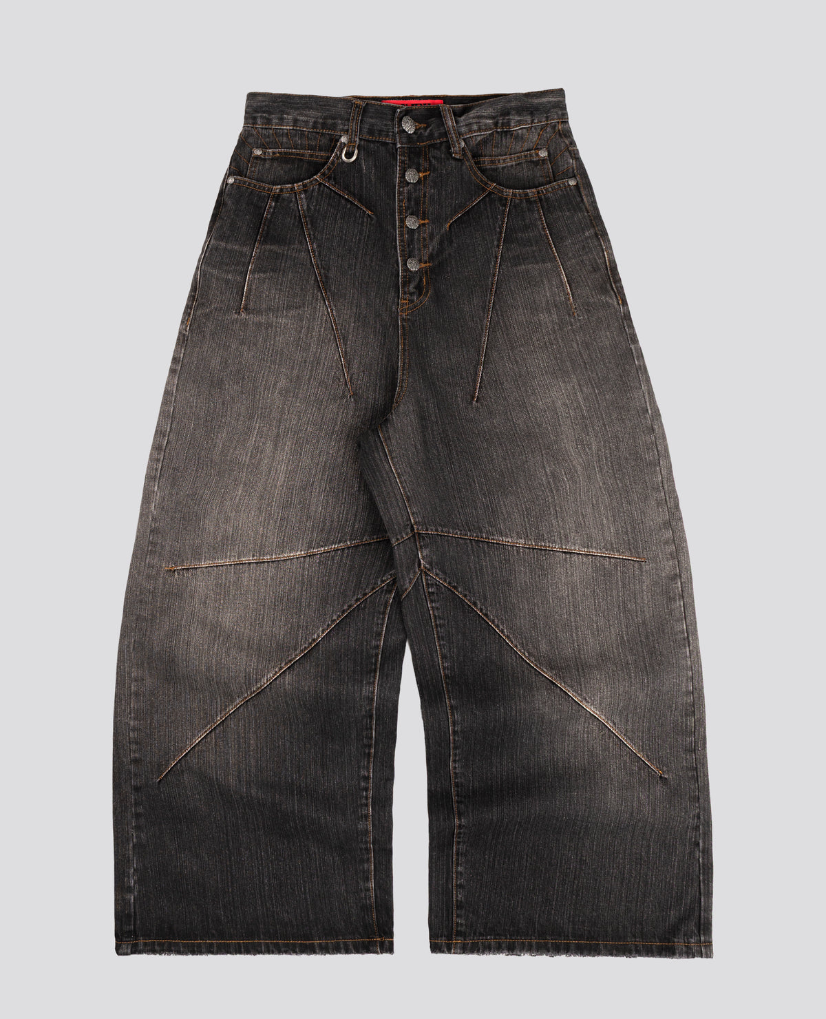 DavrilSupply | BLACK BEAM ULTRA-LOOSE FIT DENIM
