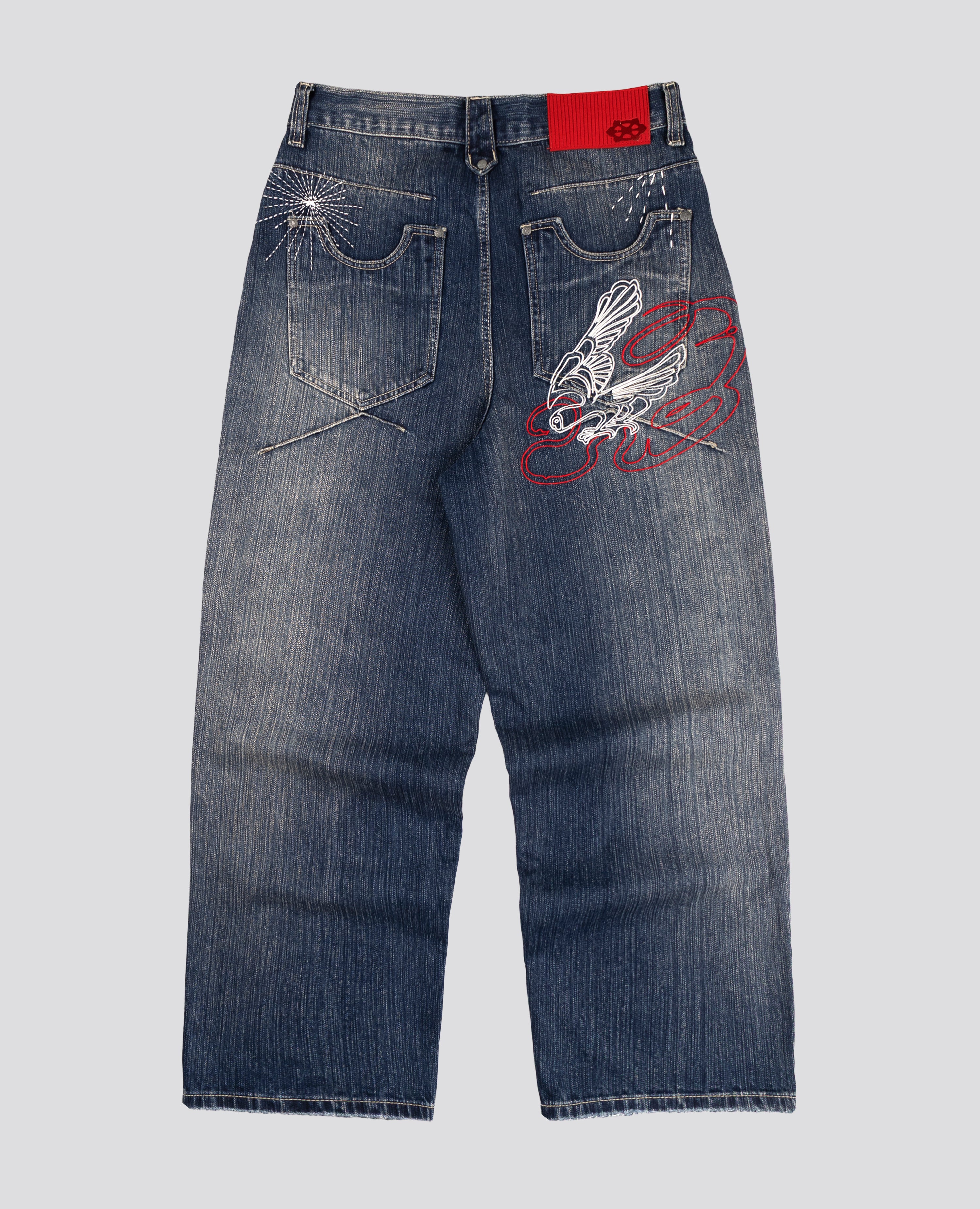 【新品】25AW NEIGHBORHOOD DENIM BALL DavrilSupply | BLUE WILDLIFE LOOSE-FIT DENIM
