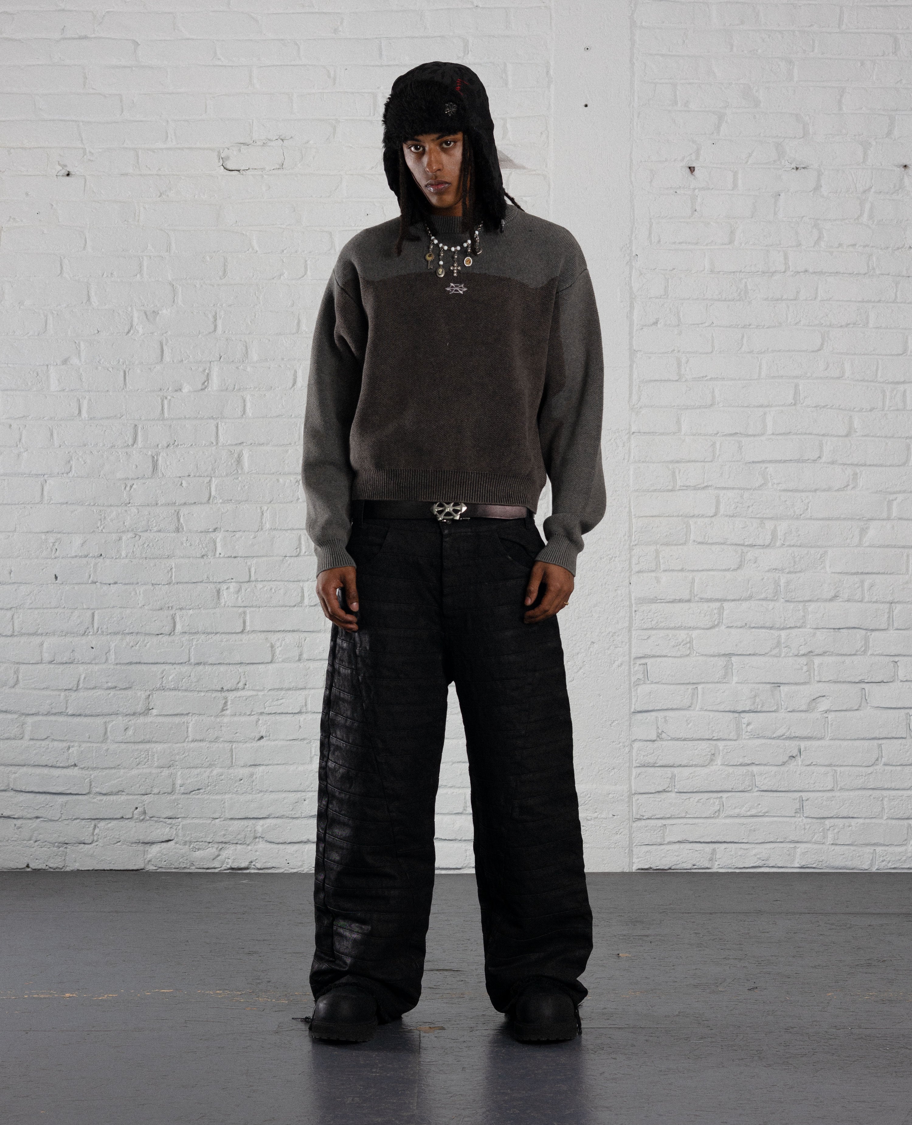 NUTEMPEROR Tremor Project ビッグシルエットニット DARK TREMOR KNITWEAR